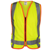 V10AM0322ZL-5X - 5X-Large Hi-Vis Lime Yellow Static-Dissipative Mesh FR/ARC Vest
