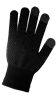 IP3DB-9(L) - Large (9) Black Touchscreen Compatible Acrylic Knit Gloves