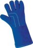 1200KB-LH - Large (9) Blue Premium Split Leather Left Handed Only Welders Gloves