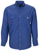 ISH65DH18-LG - Large Royal Blue 6.5 oz. Westex DH Long Sleeve Shirt