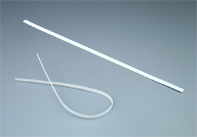 26-34W - 12 in. White Paper Covered Twist Ties - White