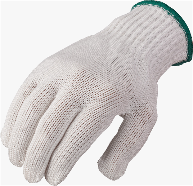 9600-XL - X-Large White Heavyweight DextraGard Anti-Microbial Glove