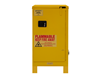 1016SL-50 - 23 in. x 18 in. x 51 3/8 in. Yellow 16 Gallon 1-Door Self-Close Flammable Storage Cabinet With Legs