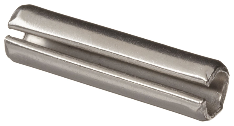 25R200PRP - 1/4 x 2 in. High Carbon Steel Plain Slotted Spring Pin