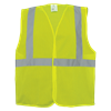 GLO-001VE-L - Large Hi-Vis Yellow/Green LW Mesh Polyester Safety Vest