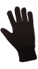 C90BJ-W - Women's Dark Brown Economy Jersey Gloves
