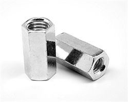 10C75NCOZ - #10-24 x 3/4 in. Zinc Plated Coupling Nut