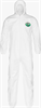 CTL428-XL - X-Large White MicroMax NS Coverall Elastic Wrists & Ankles and Hood (25 per Case) 
