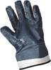 617R-10(XL) - X-Large (10) Natural/Blue Rough Nitrile Fully Dipped Gloves