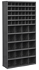 730-95 - 33-3/4 in. x 12 in. x 16-1/2 in. Gray Tall Bins Cabinet with 60 Openings