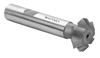 DA187590CT - 1-7/8 in. x 90 deg. TiN Coated Carbide Tipped Double Angle Chamfer Milling Cutter