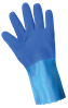 212-10(XL) - X-Large (10) Blue Supported Cotton Lined Rubber Gloves