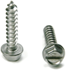 8112SLHWHSMS - #8 x 1-1/2 in. Slotted Hex Washer Head Sheet Metal Screw
