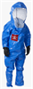 INT491B-XL - X-Large Blue Rear Entry Interceptor Plus Training Suit