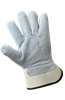 2250-7(S) - Small (7) Beige/Gray Split Cowhide Leather Palm Gloves
