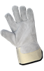 2250FC-9(L) - Large (9) Gray Split Cowhide Leather Gloves