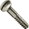 6N75WDSS/SOV - #6 x 3/4 in. Stainless Steel Slotted Oval Head Wood Screw