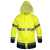 CHVRSO1L-2X - 2X-Large Hi-Vis Yellow PVC/Polyester Rain Jacket