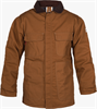 NIJKBD10-3X - 3X-Large FR Brown Duck Industrial Jacket