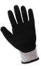 CIA417V-M - Medium (8) Salt and Pepper Cut and Impact Resistant Nitrile-Dipped Gloves