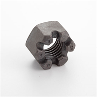 62CNST5Z - 5/8-11 in. Grade 5 Zinc Slotted Hex Nut