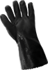 712R-10(XL) - X-Large (10) Black Premium Double-Dipped PVC Gloves