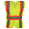VAMOSC2GBL-R - Regular Hi-Vis Lime Yellow Public Safety Mesh Vest