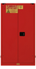 1060S-17 - 34 in. x 34 in. x 66-3/8 in. Red 60 Gallon Self-Close Flammable Storage Cabinet