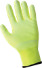 PUG118-XS - X-Small (6) Hi-Vis Yellow/Green PU Coated Cut Resistant Gloves