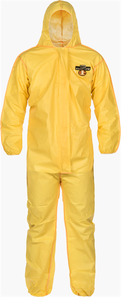C1B428Y-3X - 3X-Large Yellow ChemMax 1 Coverall Hood Bound Seam (25 per Case) 
