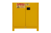 1030ML-50 - 43 in. x 18 in. x 50 in. Yellow 30 Gallon 2-Door Manual Close Flammable Storage Cabinet With Legs
