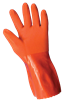 8620-9(L) - Large (9) 12 inch Orange Double-Dipped PVC Chemical Resistant Gloves