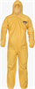 C1S428Y-4X - 4X-Large Yellow ChemMax 1 Coverall Hood (25 per Case)