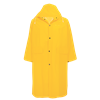 RCB89-M - Medium Yellow 49 in Long PVC Raincoat