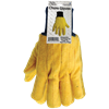 C16Y-TL - Large (9) Two-Ply Quilted Cotton Yellow Chore Gloves