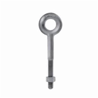 HI 320804 - 5/16-18 x 3-5/8 in. Hot Dipped Galvanized Eye Bolt with Hex Nut