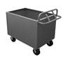 4STE-SM-3048-95 - 30-1/4 in. x 54-1/8 in. x 34-5/8 in. Gray 4-Sided Solid Mobile Box Truck with Ergonomic Handle