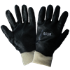 603R - X-Large (10) Black Economy Full-Dipped PVC Gloves