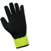 300INT-7(S) - Small (7) Hi-Vis Yellow/Black Water Repellent Low Temperature Gloves