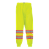 GLO-2P-S-M - Small/Medium Hi-Vis Yellow/Green Mesh Polyester Safety Pants