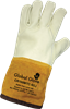 CR100MTC-9(L) - Large (9) Beige Premium Cowhide Cut Resistant Mig/Tig Welder Gloves