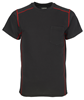 SSCAT01-4XT - 4X-Large Tall Black High Performance FR Short Sleeve Crew Shirt