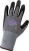 500NFT-8 - Medium (8) Gray/Black New Foam Technology Palm Dipped Gloves