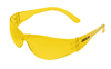CS931-AMBER - Amber Frame and Lens Duramass Hard Coat Checklite Safety Glasses