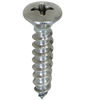6N50SMPS/XOV - #6 x 1/2 in. Stainless Steel Phillips Oval Head Sheet Metal Screw