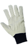C120-GLOBAL - Large (9) Natural 12 oz. Clute Cut Cotton Canvas Gloves