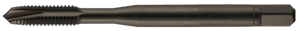 382613 - 1/4-20 Black Oxide Vanadium High Speed Steel H3 Thread Limit 3-Flute Plug Chamfer Spiral Pointed Tap