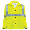 GLO-1400-L - Large Hi-Vis Yellow/Green Rain Jacket