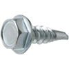8112HWHTS - #8 x 1-1/2 in. Zinc Hex Washer Head Tapping Screw