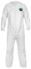 CTL417-L - Large White MicroMax NS Coverall Elastic Wrists & Ankles(25 per Case) 